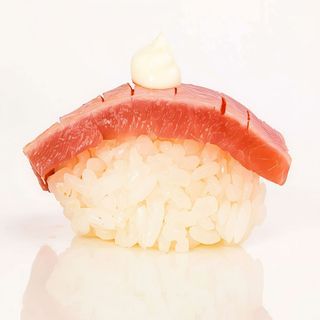 Nigiri tonno scottato e maionese