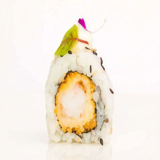 Uramaki gambero in tempura