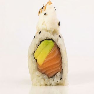 Uramaki salmone e Philadelphia