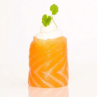 Bignè salmone e Philadelphia