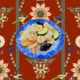 301- gamberi e verdure