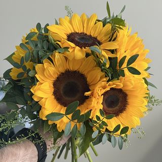 Bouquet di 5 Girasoli