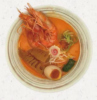 29 Ebi supu ramen