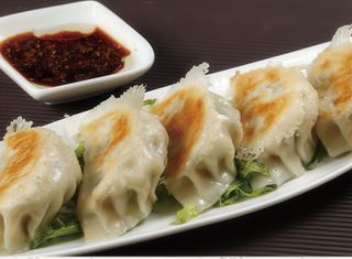 36 Ravioli giapponesi di maiale alla piastra 5 pezzi