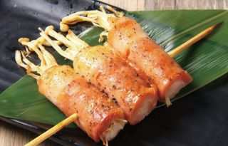 97 Pancetta ago dorato fungo 5 pezzi