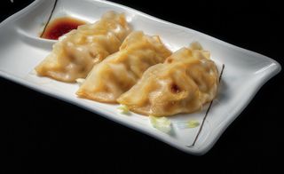 21 Gyoza alla piastra 3 pezzi