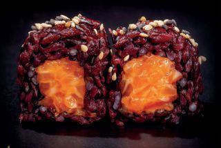 72 Black spicy sake 8 pezzi