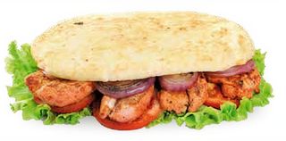 Chicken tandoori baguette