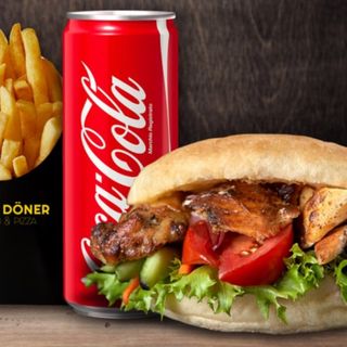 Panino kebab menu