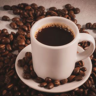 Hot amarican cooffe vaniglia