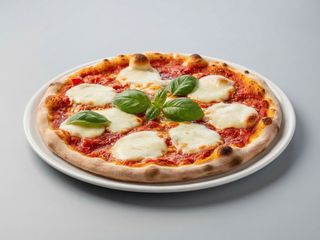 Pizza crudo e Mozzarella