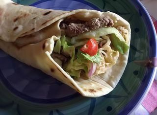 Piadina kebab menu