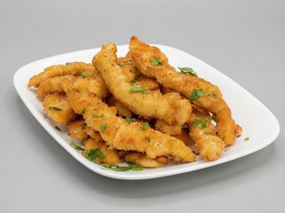 Strisce di pollo menu