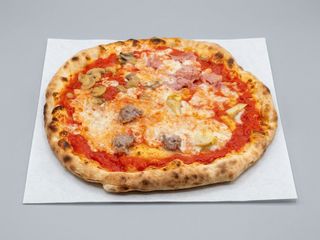 Prosciutto cotto e funghi