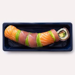 Dragon roll salmone