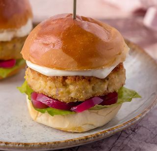 Tikka burger