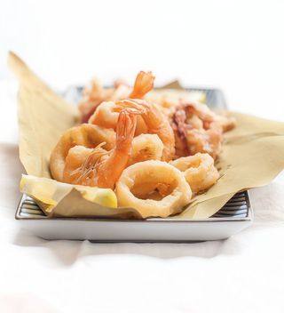 Frittura di gamberoni