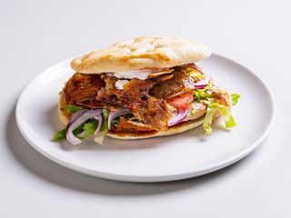 Panino döner kebab