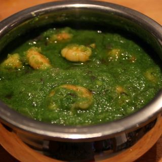 Palak prawn
