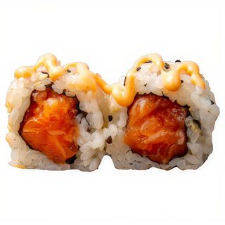 Uramaki spicy salmone