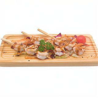 Yakitori di gamberi