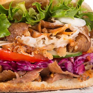 Panino döner kebap