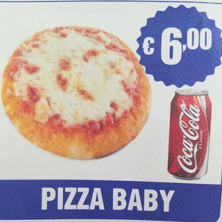 Pizza trancio menù