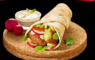 Falafel maxi piadina