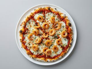 Pizza calamari 