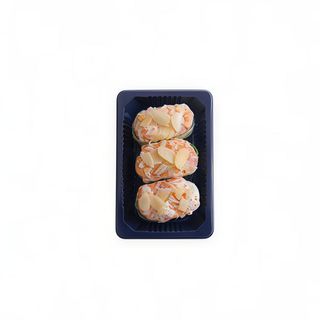 Gunkan Salmone e Mandorle 3 pezzi