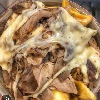 Patatina Cips croccante Porchetta & Salsa burger