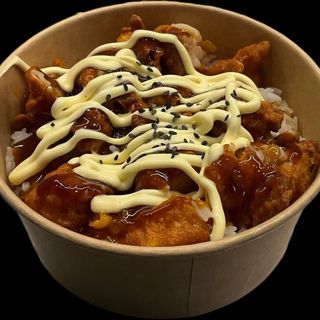 riso con pollo fritti（sapore di aglio）