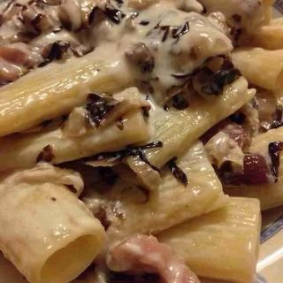 Salsiccia in fonduta