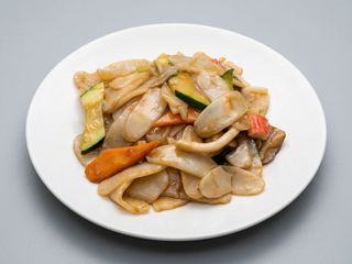 Gnocchi di riso con misto mare