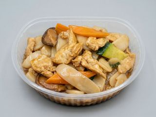 Gnocchi di riso con pollo