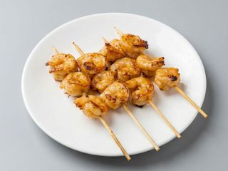 Spiedini di gamberi  griglia 4 pezzi