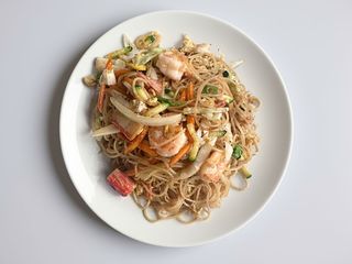 Spaghetti cinese misto mare