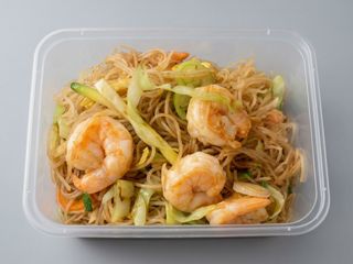 Spaghetti riso gamberi