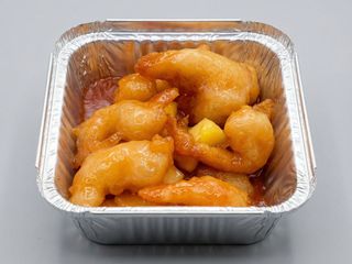 Gamberi salsa agrodolce