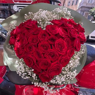 Cuore 40 rose rosse