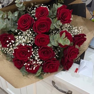 Fascio Amore mamma 15 rose