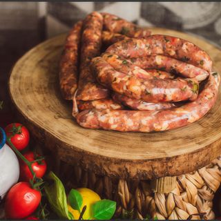 Salsiccia di suino condita