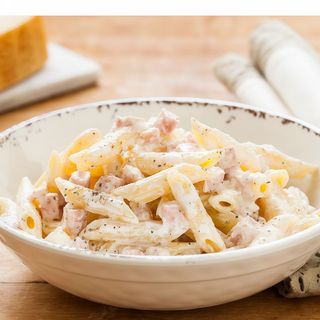 Pennette panna e prosciutto 