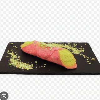 Cannolo pistacchio e Philadelphia 