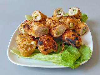 Panino con involtino di cipolla