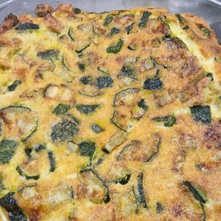 Frittata di zucchine al forno