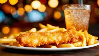 Fish and chips menù