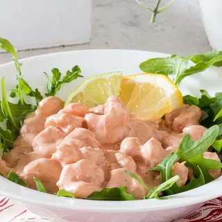 Gamberetti in salsa rosa