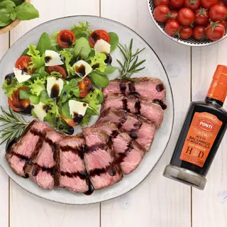 Tagliata di manzo all'aceto balsamico