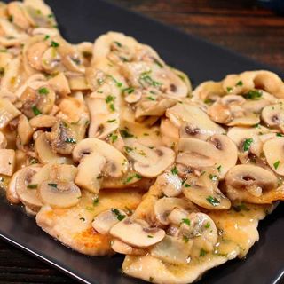 Petto di pollo ai funghi